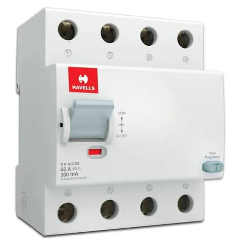 RCCB 4Pole 100A 30mA